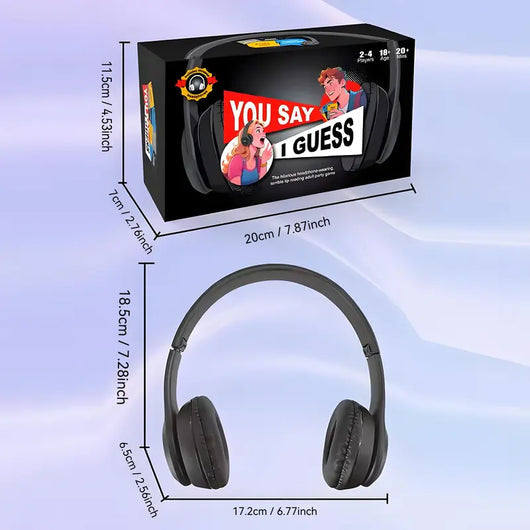 Cogniverse™ Lip Reading Party Game